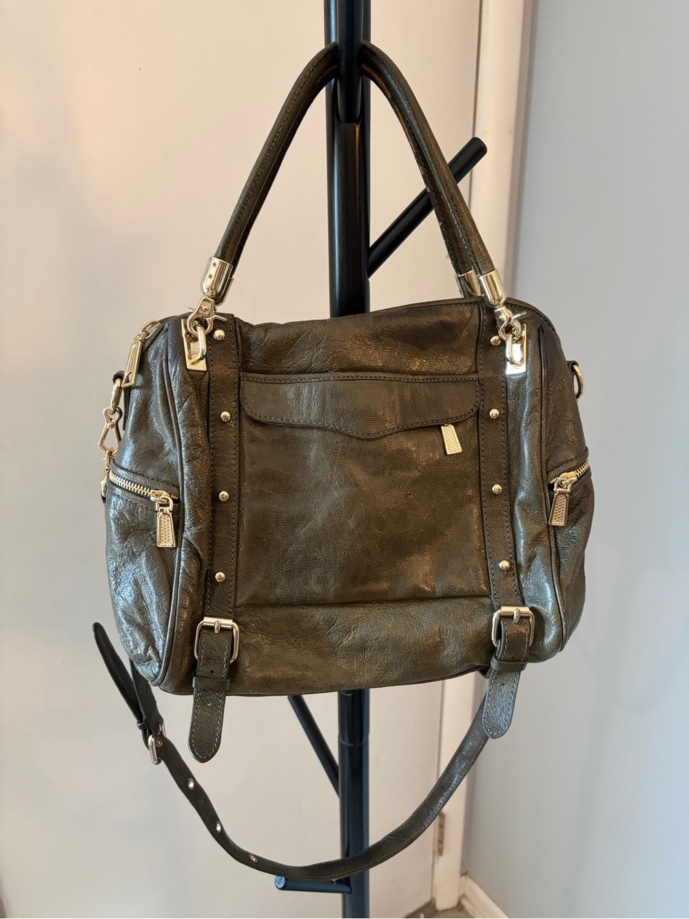 Rebecca Minkoff Olive Green Satchel